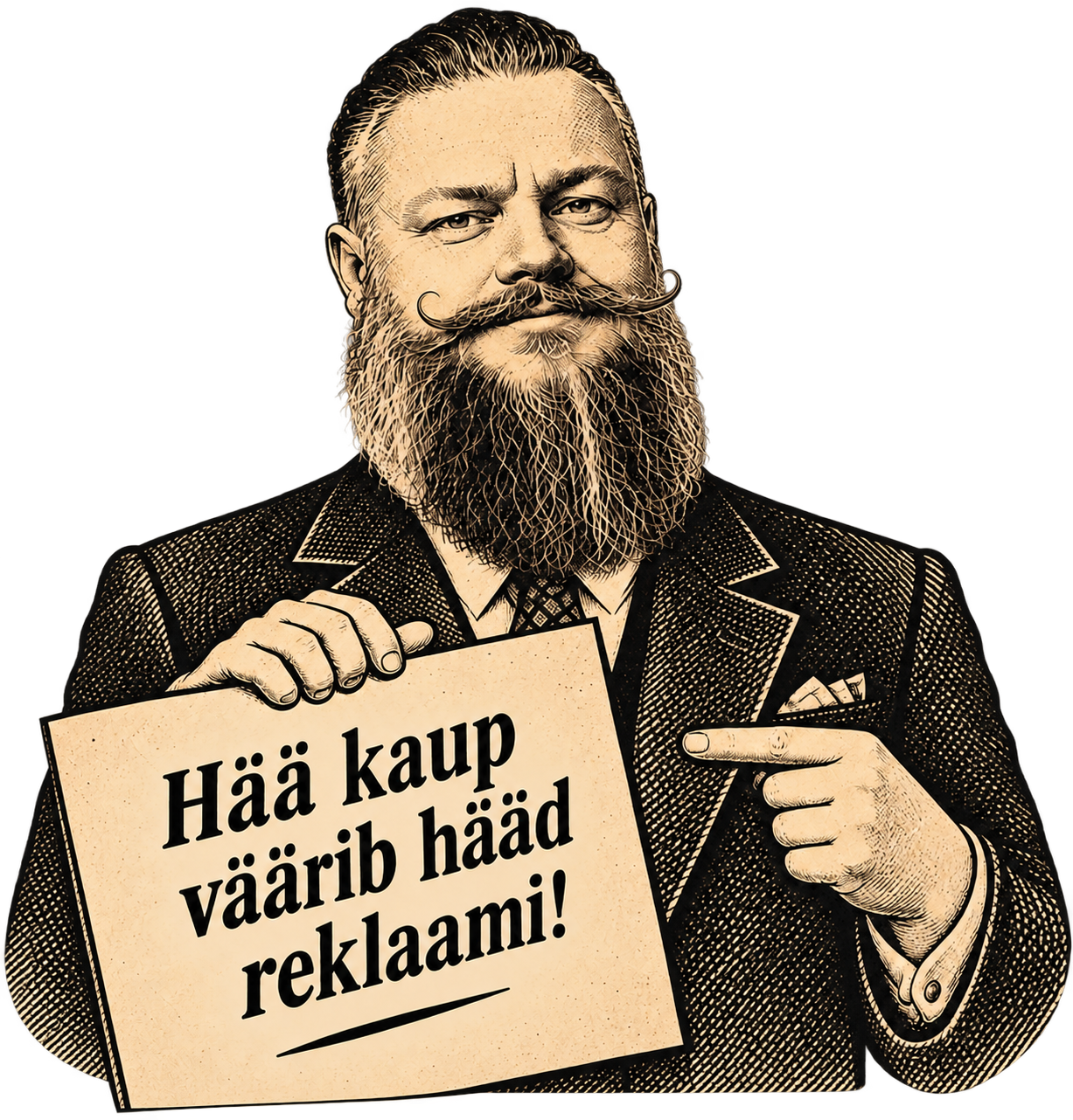 T. Avilo portree sildiga: Hää kaup väärib hääd reklaami!